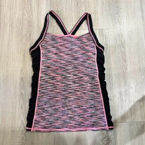 Ideology Pink Athletic Tank, Size S